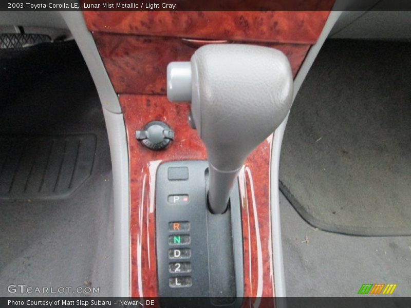  2003 Corolla LE 4 Speed Automatic Shifter