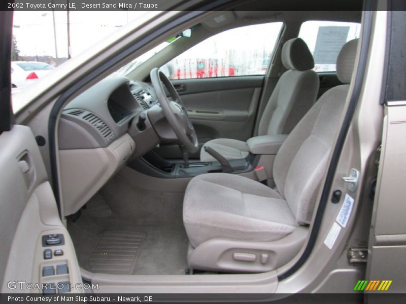 Desert Sand Mica / Taupe 2002 Toyota Camry LE