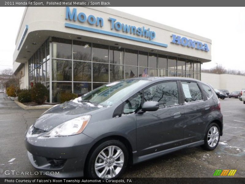 Polished Metal Metallic / Sport Black 2011 Honda Fit Sport