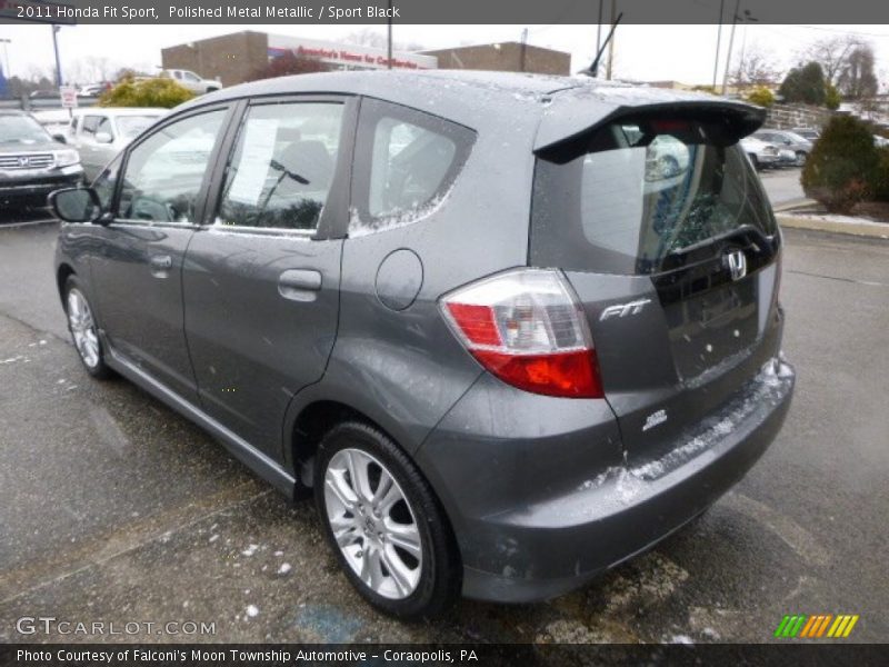 Polished Metal Metallic / Sport Black 2011 Honda Fit Sport