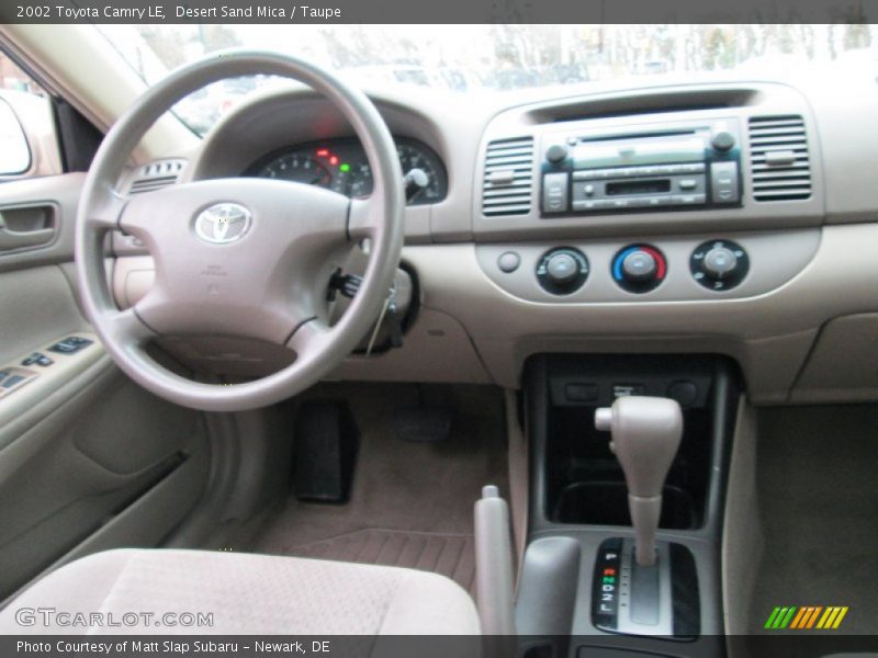 Desert Sand Mica / Taupe 2002 Toyota Camry LE