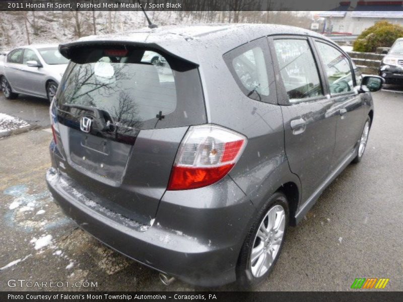 Polished Metal Metallic / Sport Black 2011 Honda Fit Sport
