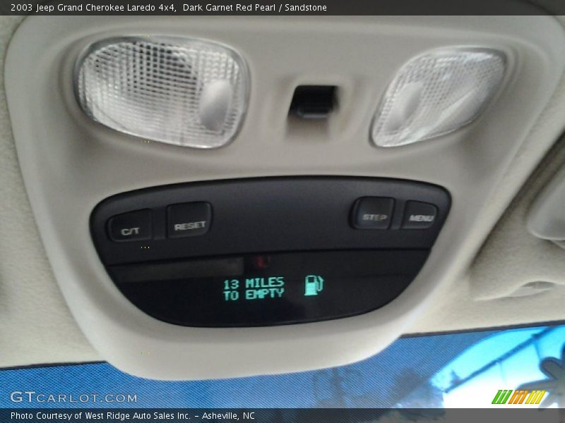 Dark Garnet Red Pearl / Sandstone 2003 Jeep Grand Cherokee Laredo 4x4