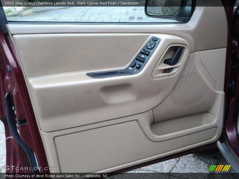 Dark Garnet Red Pearl / Sandstone 2003 Jeep Grand Cherokee Laredo 4x4