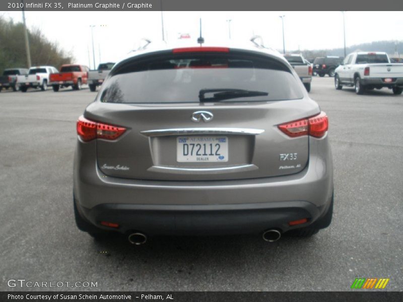 Platinum Graphite / Graphite 2010 Infiniti FX 35