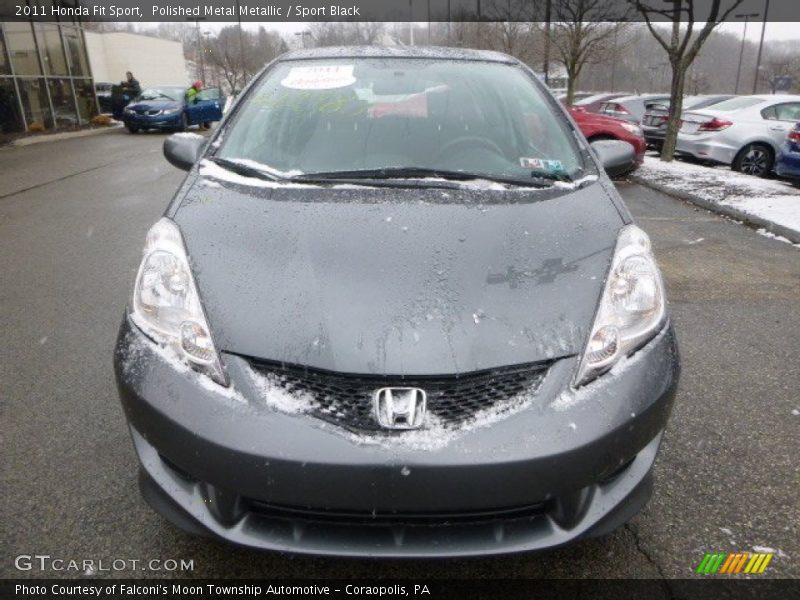 Polished Metal Metallic / Sport Black 2011 Honda Fit Sport