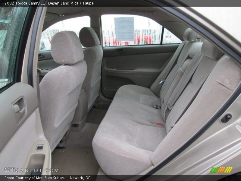 Desert Sand Mica / Taupe 2002 Toyota Camry LE