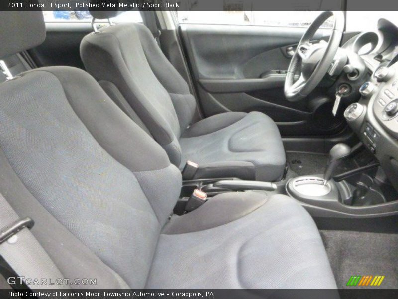 Polished Metal Metallic / Sport Black 2011 Honda Fit Sport