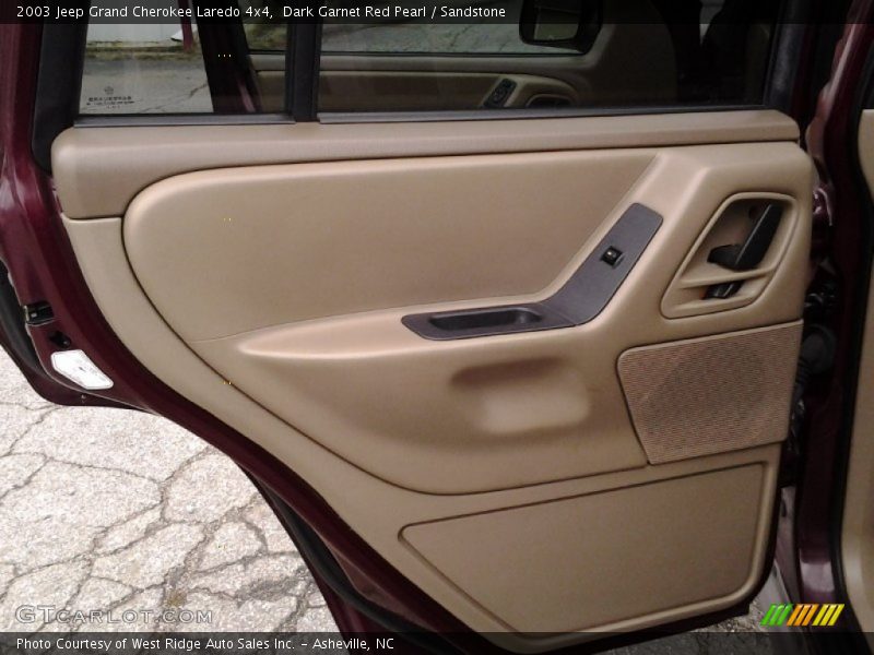 Dark Garnet Red Pearl / Sandstone 2003 Jeep Grand Cherokee Laredo 4x4