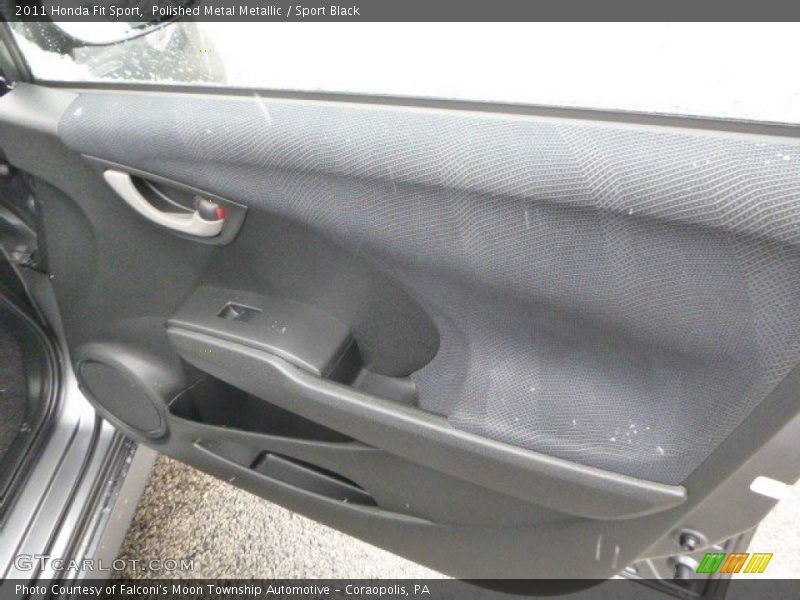 Polished Metal Metallic / Sport Black 2011 Honda Fit Sport