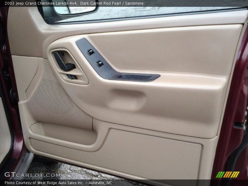 Dark Garnet Red Pearl / Sandstone 2003 Jeep Grand Cherokee Laredo 4x4