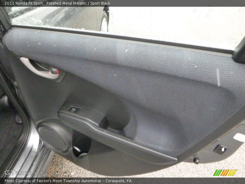 Polished Metal Metallic / Sport Black 2011 Honda Fit Sport