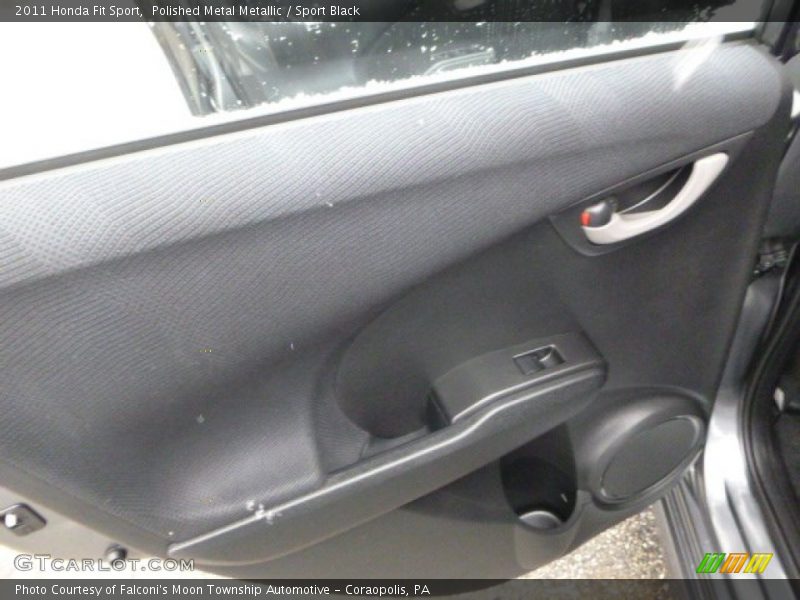 Polished Metal Metallic / Sport Black 2011 Honda Fit Sport