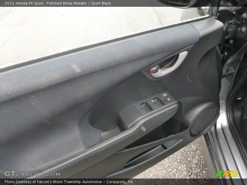 Polished Metal Metallic / Sport Black 2011 Honda Fit Sport