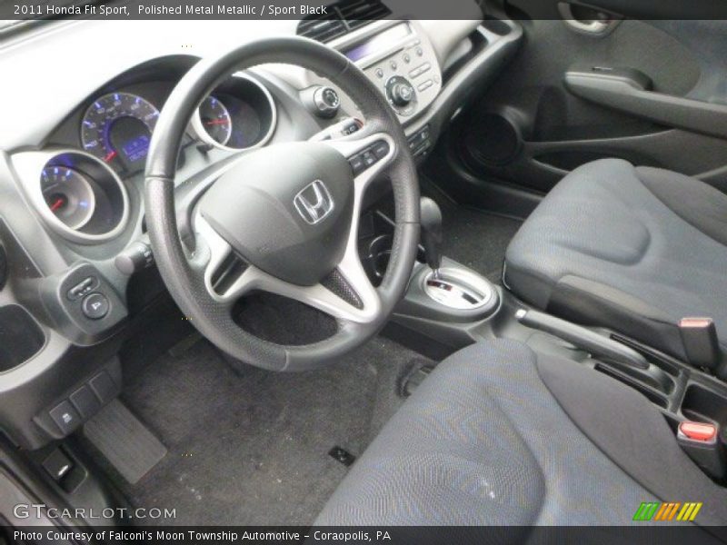 Polished Metal Metallic / Sport Black 2011 Honda Fit Sport