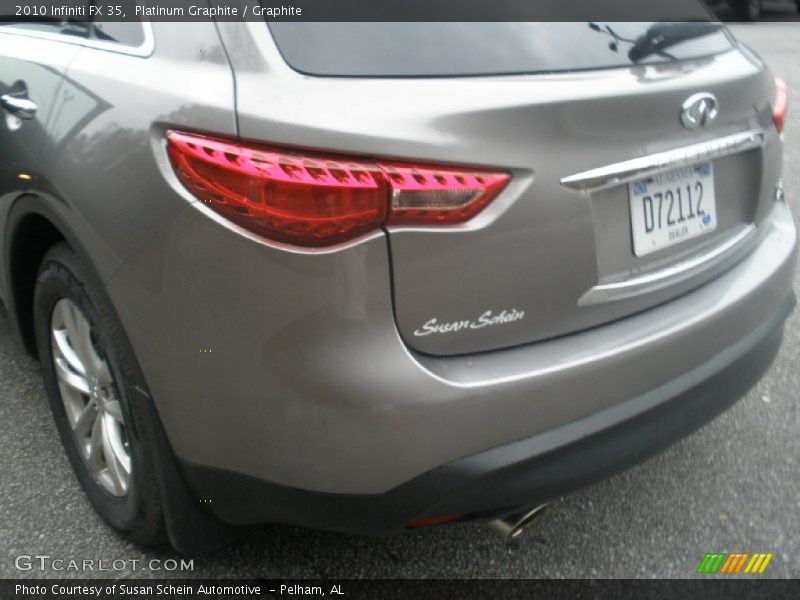 Platinum Graphite / Graphite 2010 Infiniti FX 35
