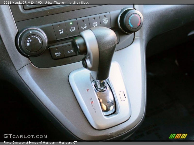 Urban Titanium Metallic / Black 2011 Honda CR-V LX 4WD