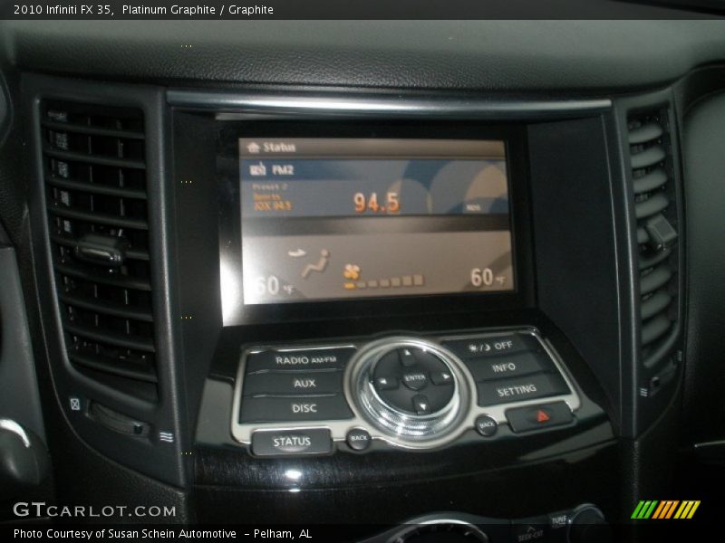 Platinum Graphite / Graphite 2010 Infiniti FX 35