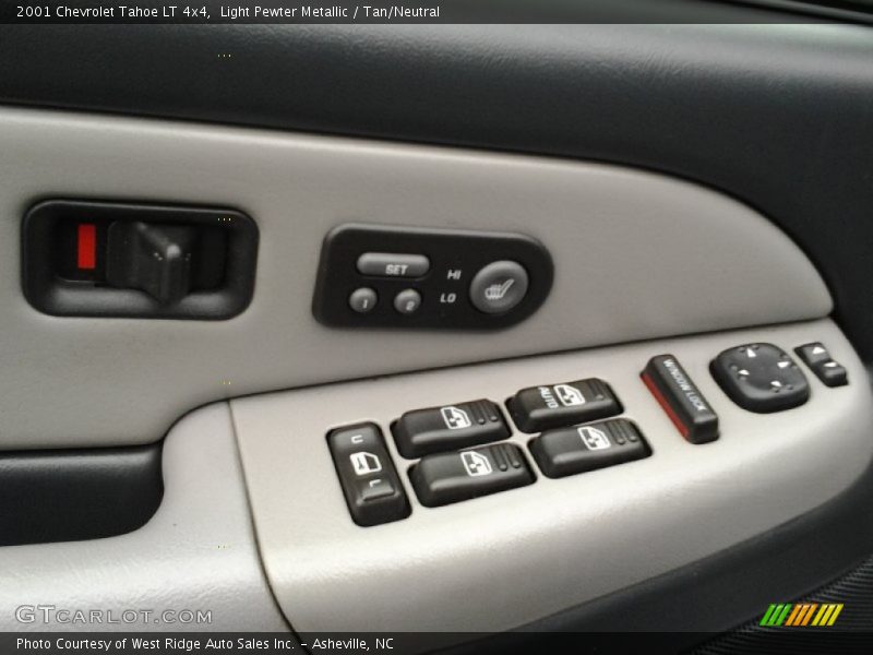 Light Pewter Metallic / Tan/Neutral 2001 Chevrolet Tahoe LT 4x4