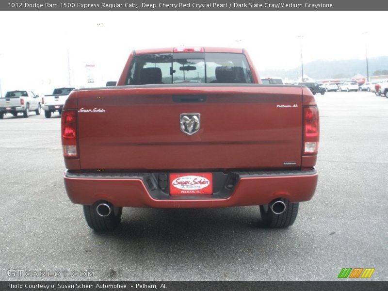 Deep Cherry Red Crystal Pearl / Dark Slate Gray/Medium Graystone 2012 Dodge Ram 1500 Express Regular Cab