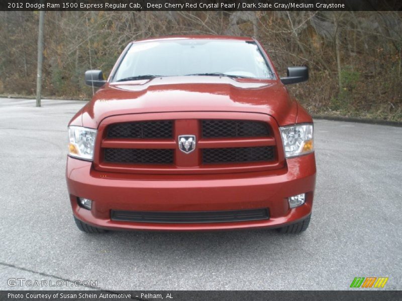 Deep Cherry Red Crystal Pearl / Dark Slate Gray/Medium Graystone 2012 Dodge Ram 1500 Express Regular Cab