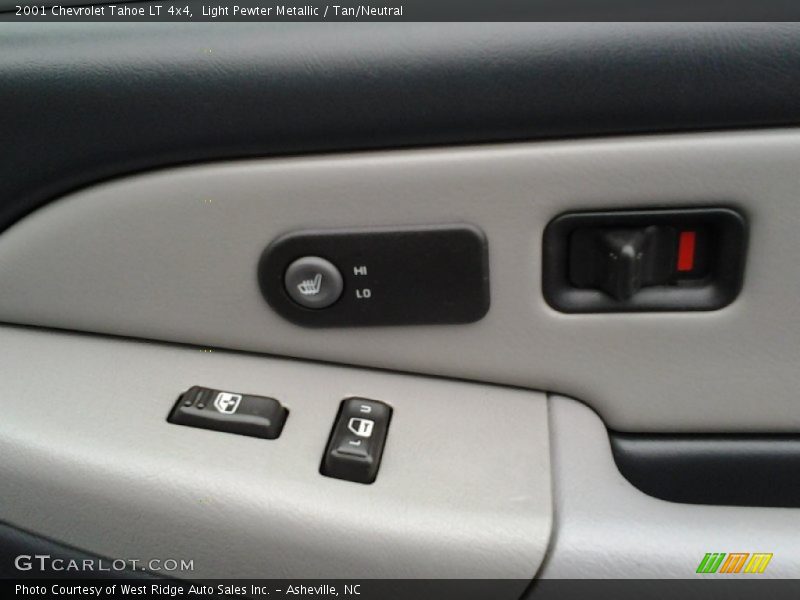 Light Pewter Metallic / Tan/Neutral 2001 Chevrolet Tahoe LT 4x4
