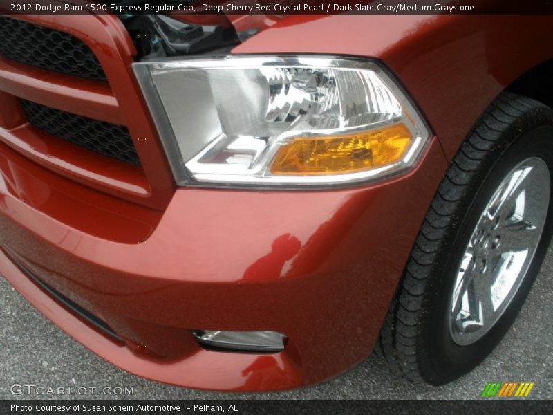 Deep Cherry Red Crystal Pearl / Dark Slate Gray/Medium Graystone 2012 Dodge Ram 1500 Express Regular Cab