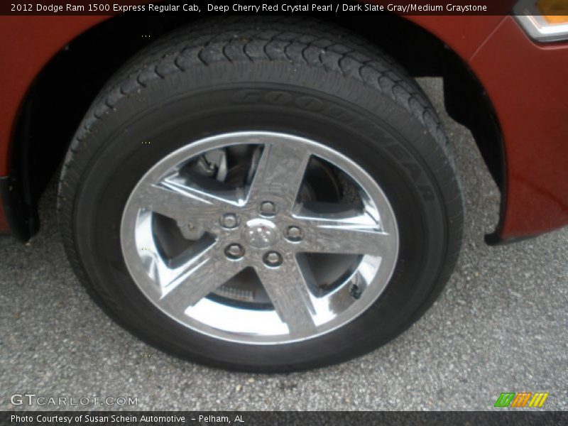 Deep Cherry Red Crystal Pearl / Dark Slate Gray/Medium Graystone 2012 Dodge Ram 1500 Express Regular Cab