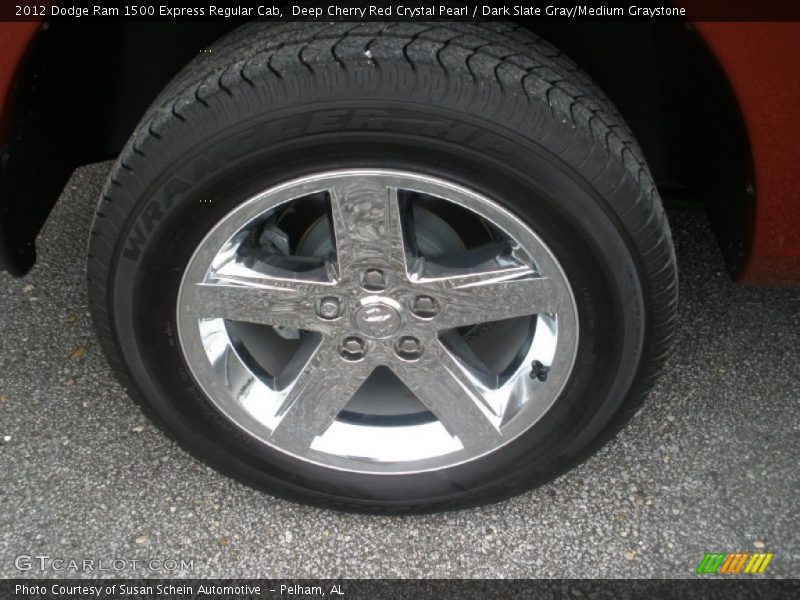 Deep Cherry Red Crystal Pearl / Dark Slate Gray/Medium Graystone 2012 Dodge Ram 1500 Express Regular Cab