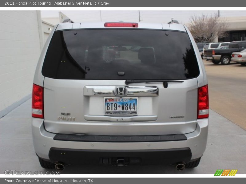Alabaster Silver Metallic / Gray 2011 Honda Pilot Touring