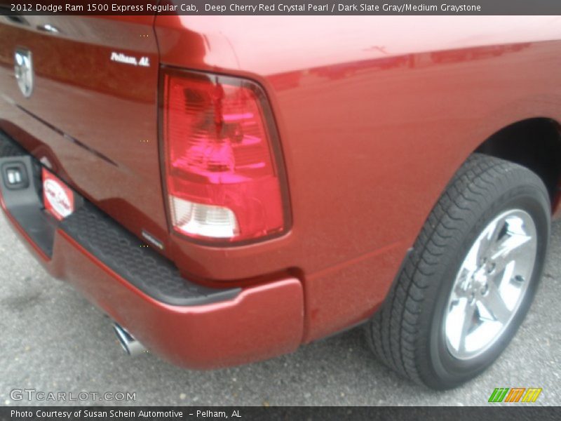 Deep Cherry Red Crystal Pearl / Dark Slate Gray/Medium Graystone 2012 Dodge Ram 1500 Express Regular Cab