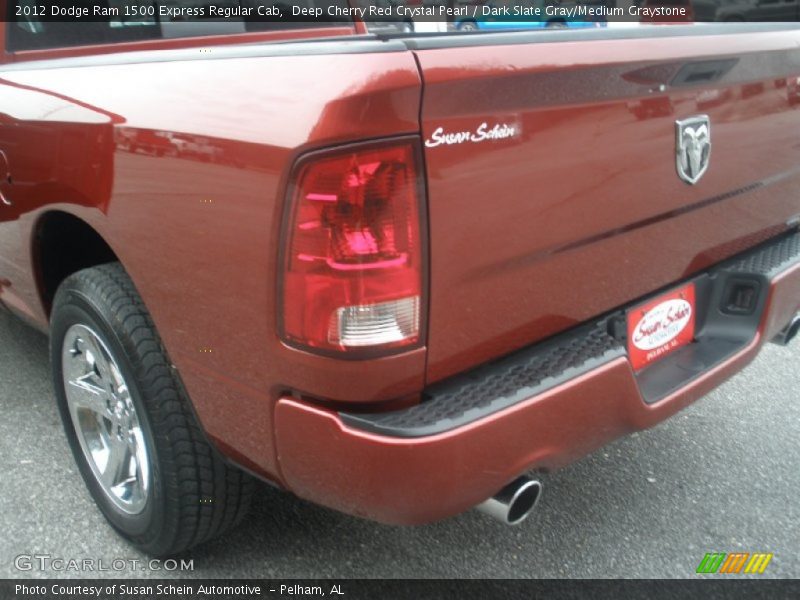 Deep Cherry Red Crystal Pearl / Dark Slate Gray/Medium Graystone 2012 Dodge Ram 1500 Express Regular Cab