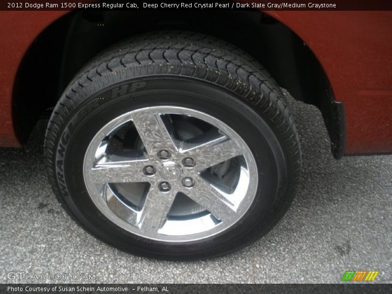 Deep Cherry Red Crystal Pearl / Dark Slate Gray/Medium Graystone 2012 Dodge Ram 1500 Express Regular Cab