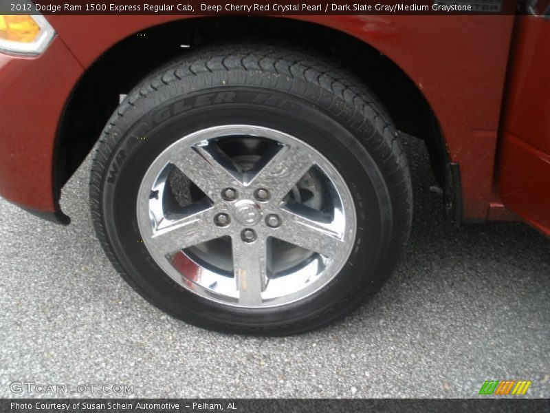 Deep Cherry Red Crystal Pearl / Dark Slate Gray/Medium Graystone 2012 Dodge Ram 1500 Express Regular Cab