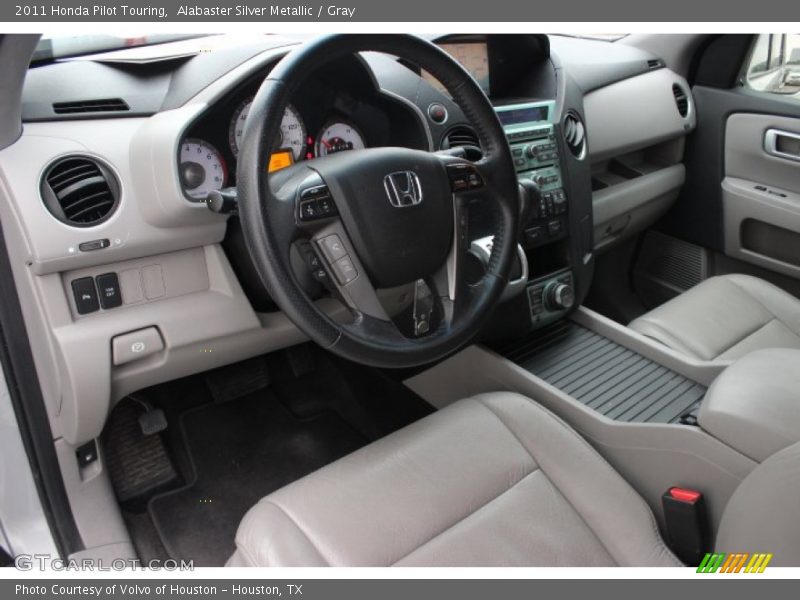 Gray Interior - 2011 Pilot Touring 