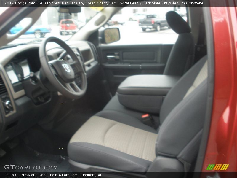 Deep Cherry Red Crystal Pearl / Dark Slate Gray/Medium Graystone 2012 Dodge Ram 1500 Express Regular Cab