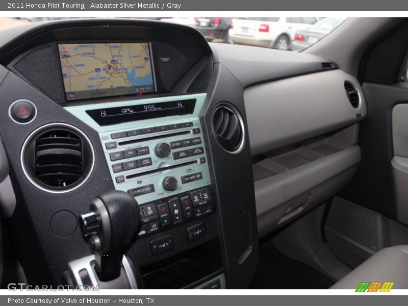 Alabaster Silver Metallic / Gray 2011 Honda Pilot Touring
