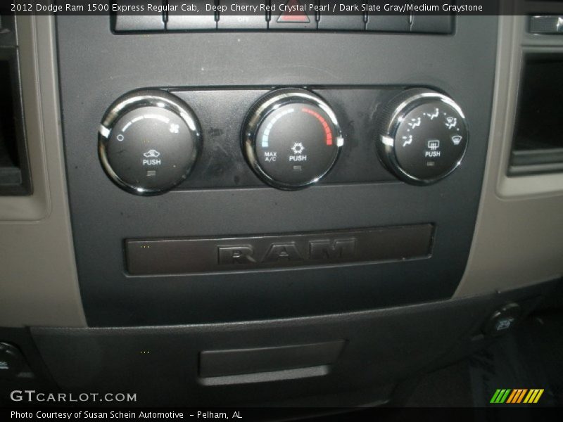 Deep Cherry Red Crystal Pearl / Dark Slate Gray/Medium Graystone 2012 Dodge Ram 1500 Express Regular Cab