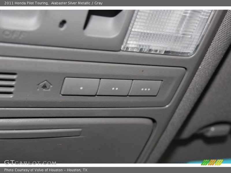 Alabaster Silver Metallic / Gray 2011 Honda Pilot Touring