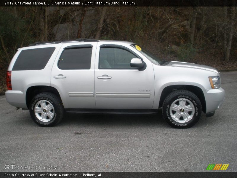 Silver Ice Metallic / Light Titanium/Dark Titanium 2012 Chevrolet Tahoe LT