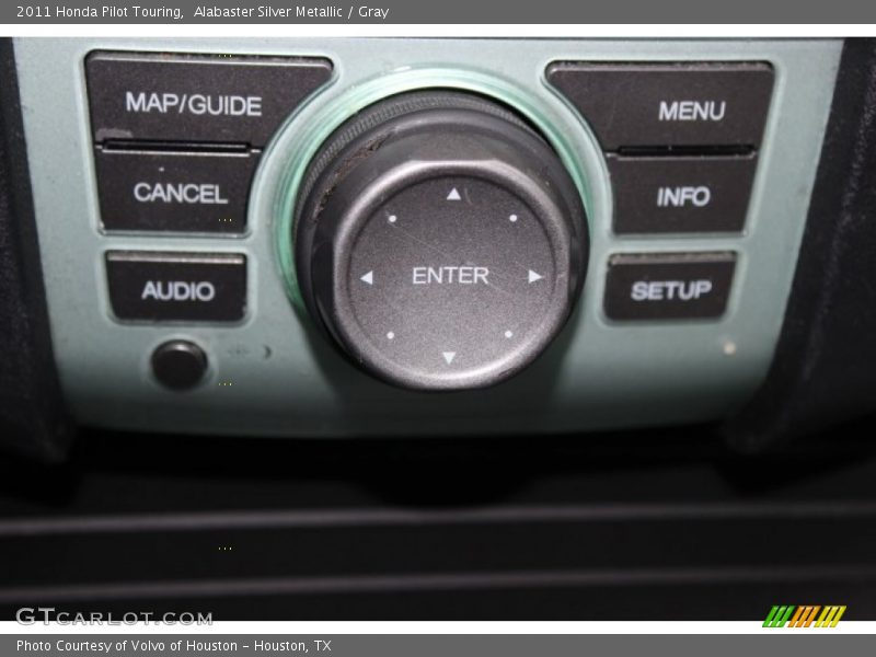 Alabaster Silver Metallic / Gray 2011 Honda Pilot Touring