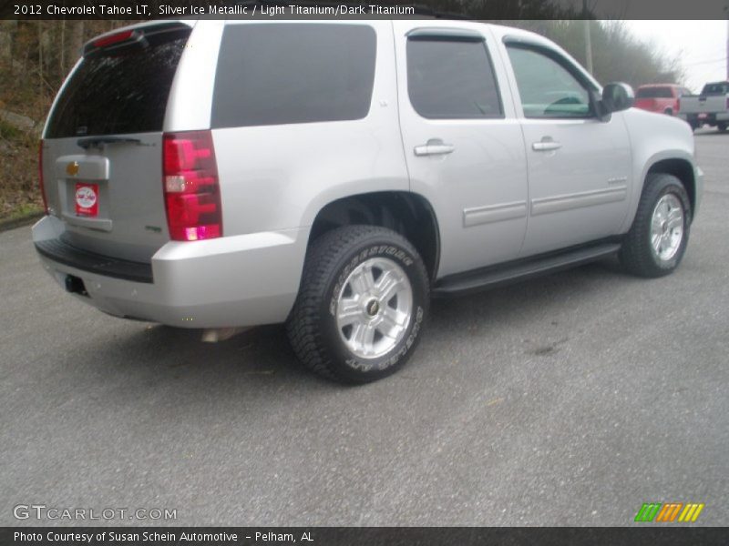 Silver Ice Metallic / Light Titanium/Dark Titanium 2012 Chevrolet Tahoe LT