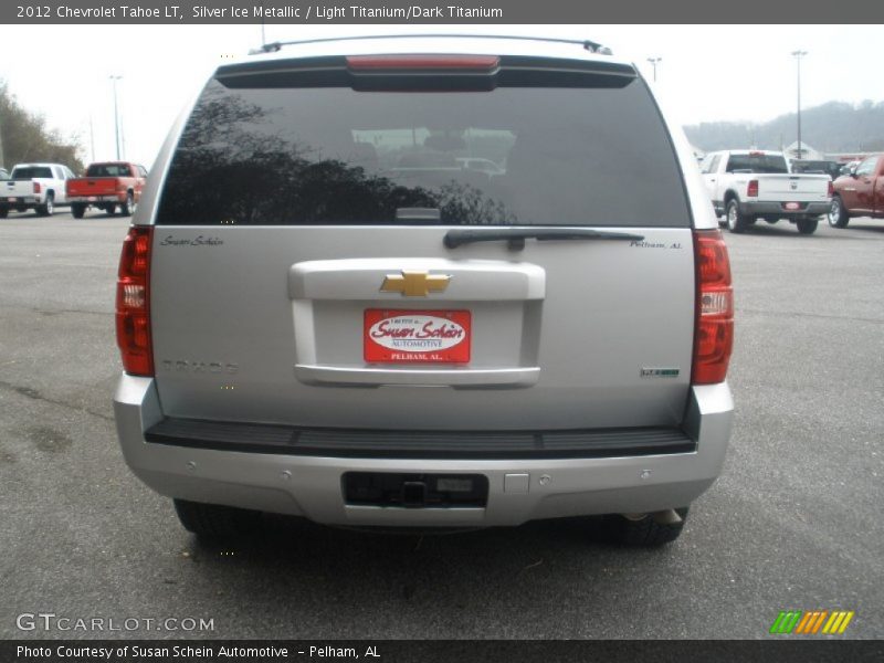 Silver Ice Metallic / Light Titanium/Dark Titanium 2012 Chevrolet Tahoe LT