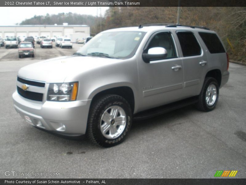 Silver Ice Metallic / Light Titanium/Dark Titanium 2012 Chevrolet Tahoe LT
