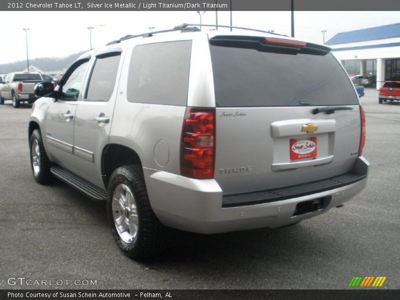 Silver Ice Metallic / Light Titanium/Dark Titanium 2012 Chevrolet Tahoe LT