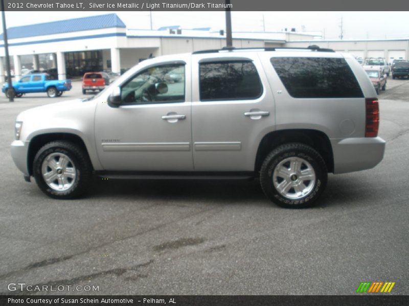Silver Ice Metallic / Light Titanium/Dark Titanium 2012 Chevrolet Tahoe LT