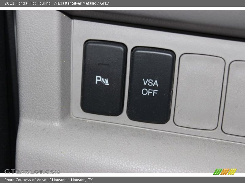 Alabaster Silver Metallic / Gray 2011 Honda Pilot Touring