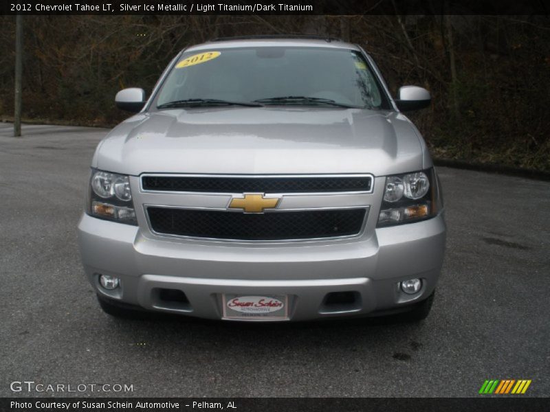 Silver Ice Metallic / Light Titanium/Dark Titanium 2012 Chevrolet Tahoe LT