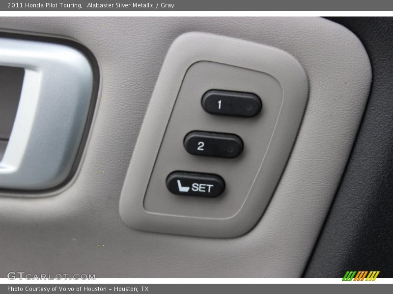 Alabaster Silver Metallic / Gray 2011 Honda Pilot Touring