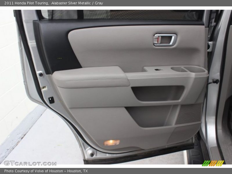 Alabaster Silver Metallic / Gray 2011 Honda Pilot Touring